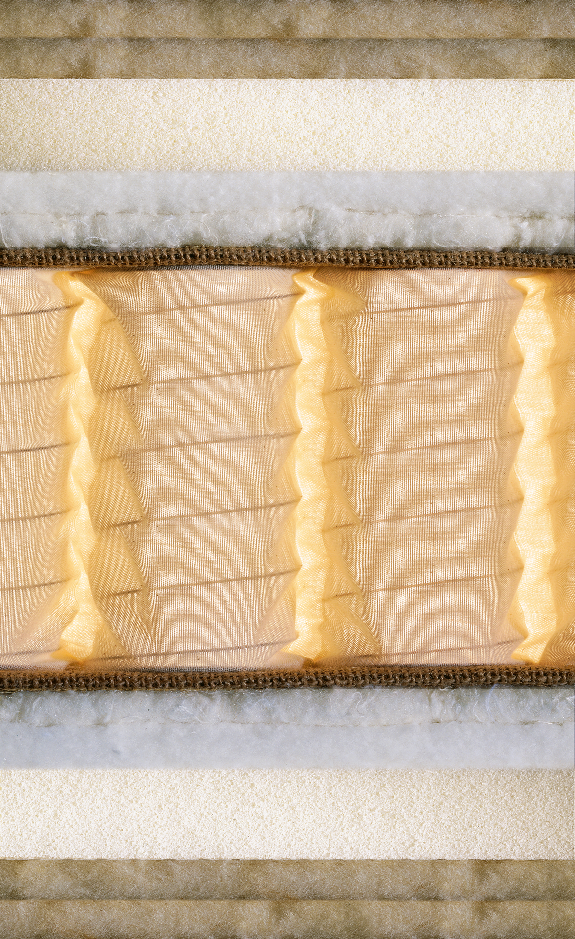 Obermatratzen-Taschenfederkern-Heaven-Querschnitt