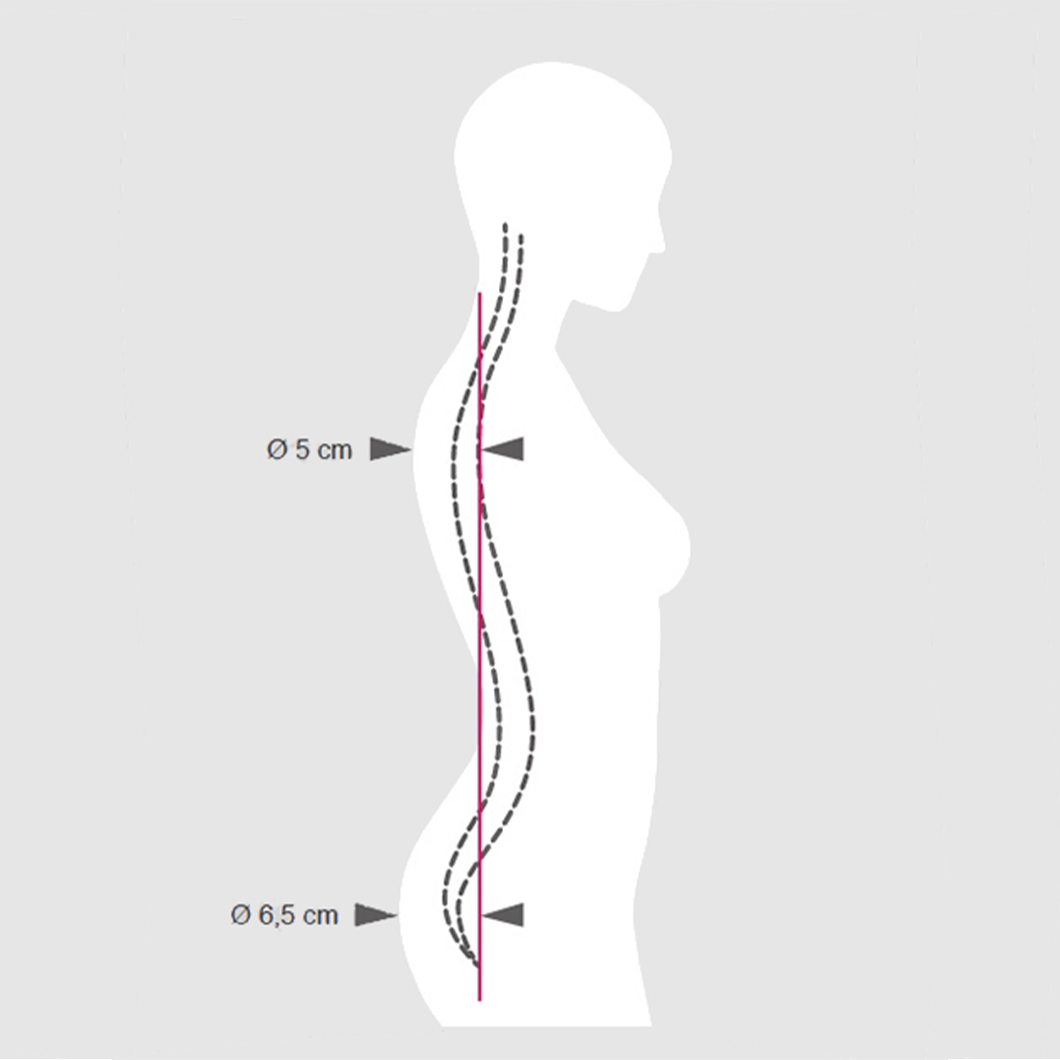 zwei-Matratzen-System Form und Druckabstützung